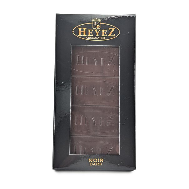 Black Belgian chocolate bar