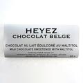 Black Belgian chocolate bar sweetened with maltitol