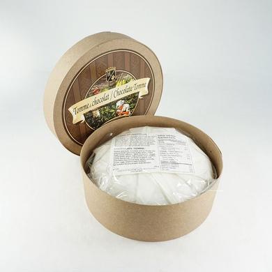 Tomme of chocolate and marzipan
