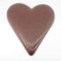 Dark Large lined heart