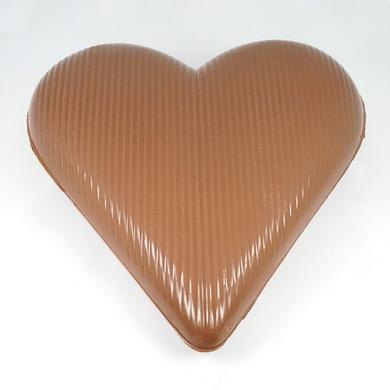 Coeur ligné grand au lait