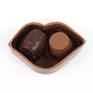 Mini-bonbonnière bouche au lait