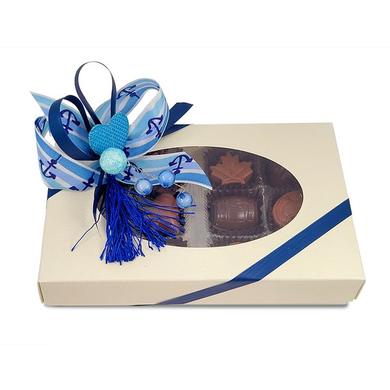 Boite fenêtre de 12 chocolats assortis